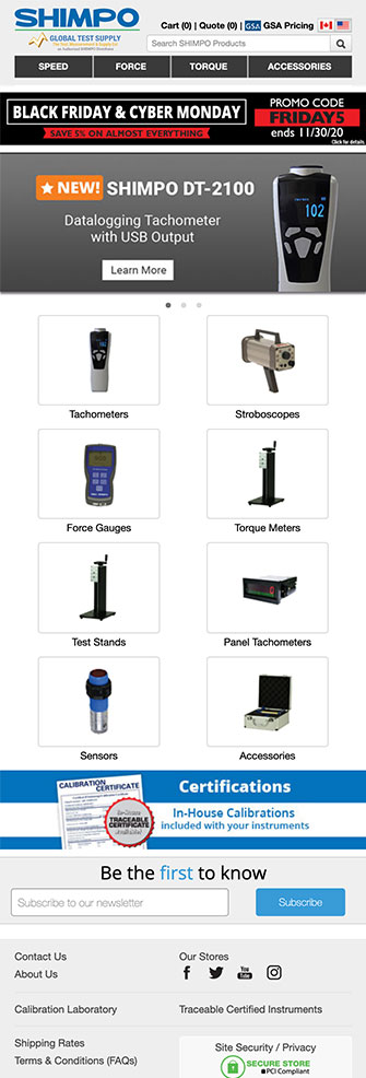 SHIMPO-Direct.com - Distributor of SHIMPO INSTRUMENTS