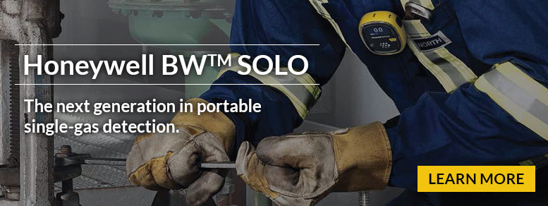 BW SOLO - the next generation in portable singe-gas detection