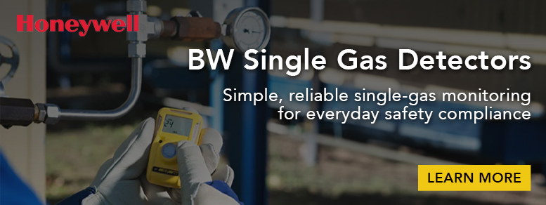 Image of the Honeywell BW Single Gas Detectors