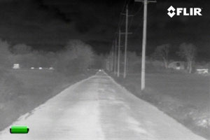 FLIR Scout BTS-X Thermal Night Vision Binocular at 1000 Yards Distance