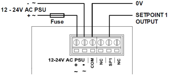 Can I use a 24V AC power to this device and still use the outputs?