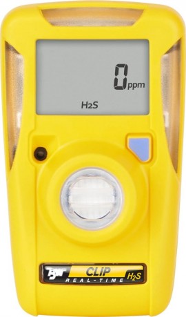 Honeywell BW Clip Series Single-Gas Detector, CO, 0 to 300 ppm, three-year-