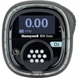 Honeywell BW Solo Single-Gas Detector with Bluetooth and black housing, O<sub>3</sub>, 0 to 1 ppm-