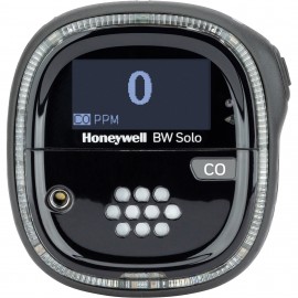 Honeywell BW Solo Single-Gas Detector with Bluetooth and black housing, CO, 0 to 2000 ppm-