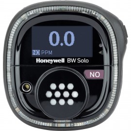 Honeywell BW Solo Single-Gas Detector with Bluetooth and black housing, NO, 0 to 250 ppm-