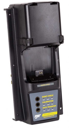 BW DOCK2-0-1C1N-00-G GasAlertQuattro Docking Module for MicroDock II Automatic Test &amp; Calibration Station, Charging with Power Supply-