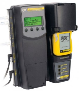BW DOCK2-2-1N-00-G MicroDock II Automatic Test &amp; Calibration Station with GasAlertQuattro module (charging) with no power supply and 2 inlets -