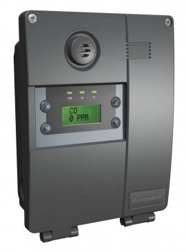 Honeywell E3DM E3Point Toxic and Combustible Gas Monitor with duct mount, modbus/BACnet, 24 V AC/V DC-