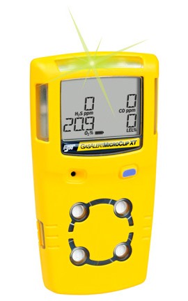 BW GasAlert MicroClip XT Series Multi-Gas Detector-