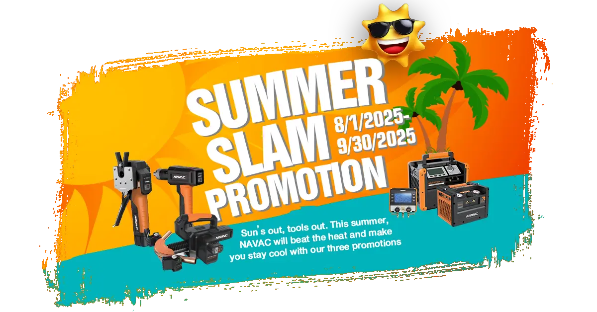 NAVAC will beat the heat and make you stay cool with our three promotions