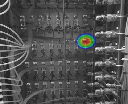 Leak detected in pipes